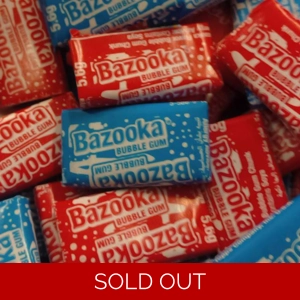 Bazooka Bubblegum Mix - Tutti Frutti and Blue Raspberry Gum pieces